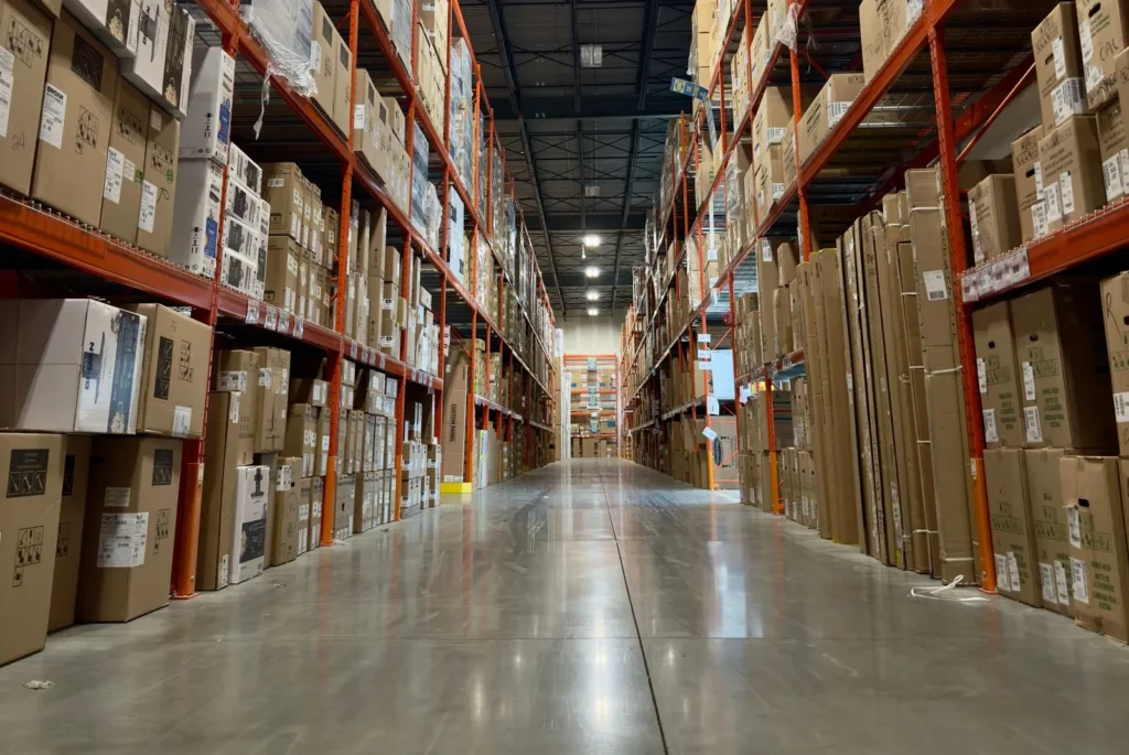 Pharmaceutical warehouse supplying Ethiopia's EPSS public health distribution network
