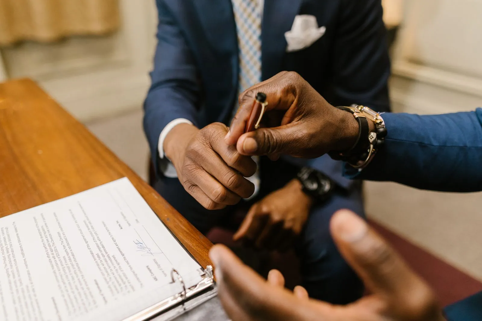 Procurement officer verifying a pharmaceutical supplier's EFDA documents in Ethiopia